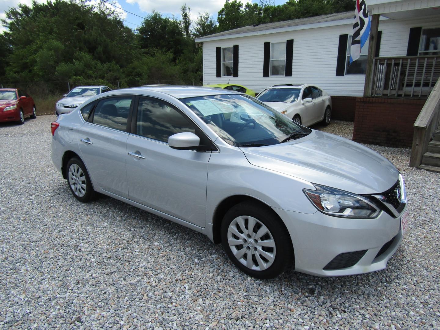 2016 Silver /Gray Nissan Sentra FE+ S (3N1AB7AP5GY) with an 1.8L L4 SFI DOHC 16V engine, Automatic transmission, located at 15016 S Hwy 231, Midland City, AL, 36350, (334) 983-3001, 31.306210, -85.495277 - Photo#0